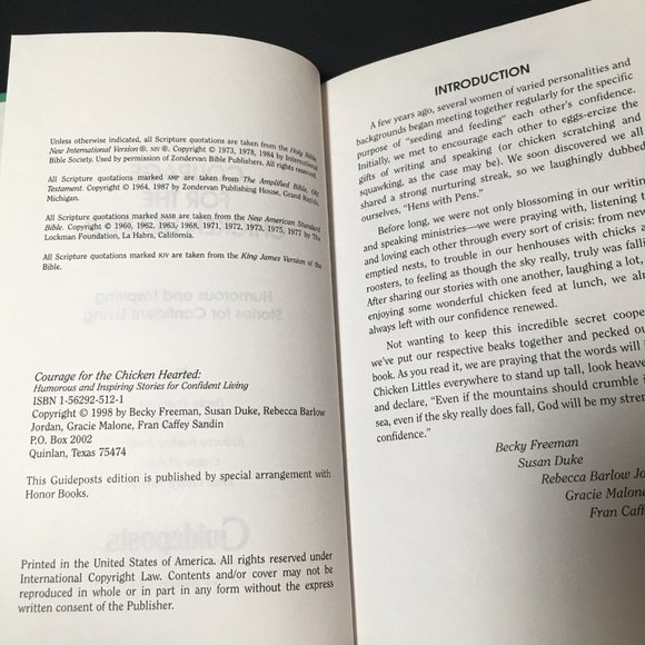 Set of 2 Courage and Eggstra Courage for the Chicken Hearted Books - Picture 7 of 16